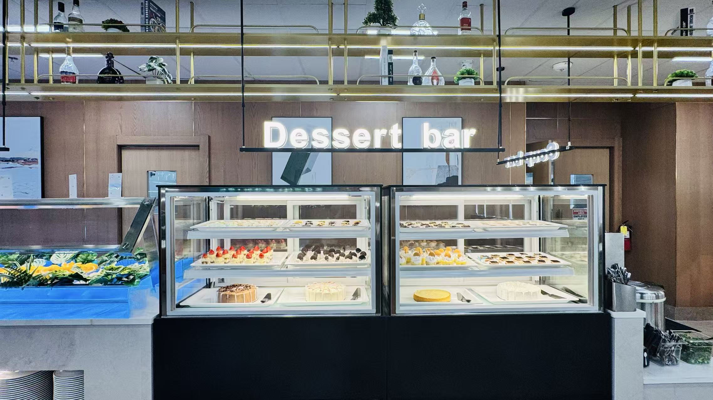 Dessert bar display at Tokyo Seafood Buffet